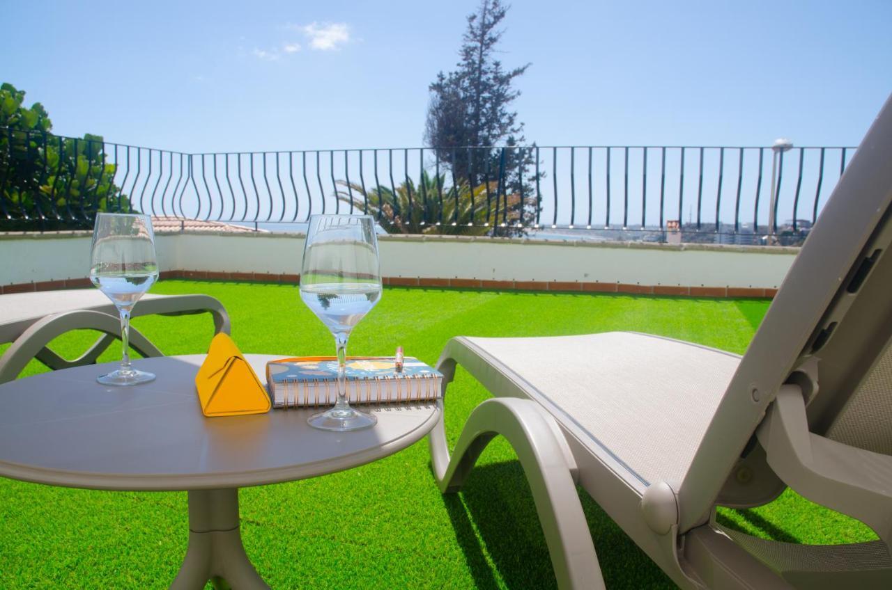 Apartamento Con Gran Terraza San Bartolome Bagian luar foto